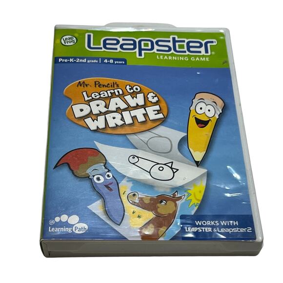 Leapster learning games Dora, Toy Story3 Backyardigans learn to draw video lot - Picture 5 of 16